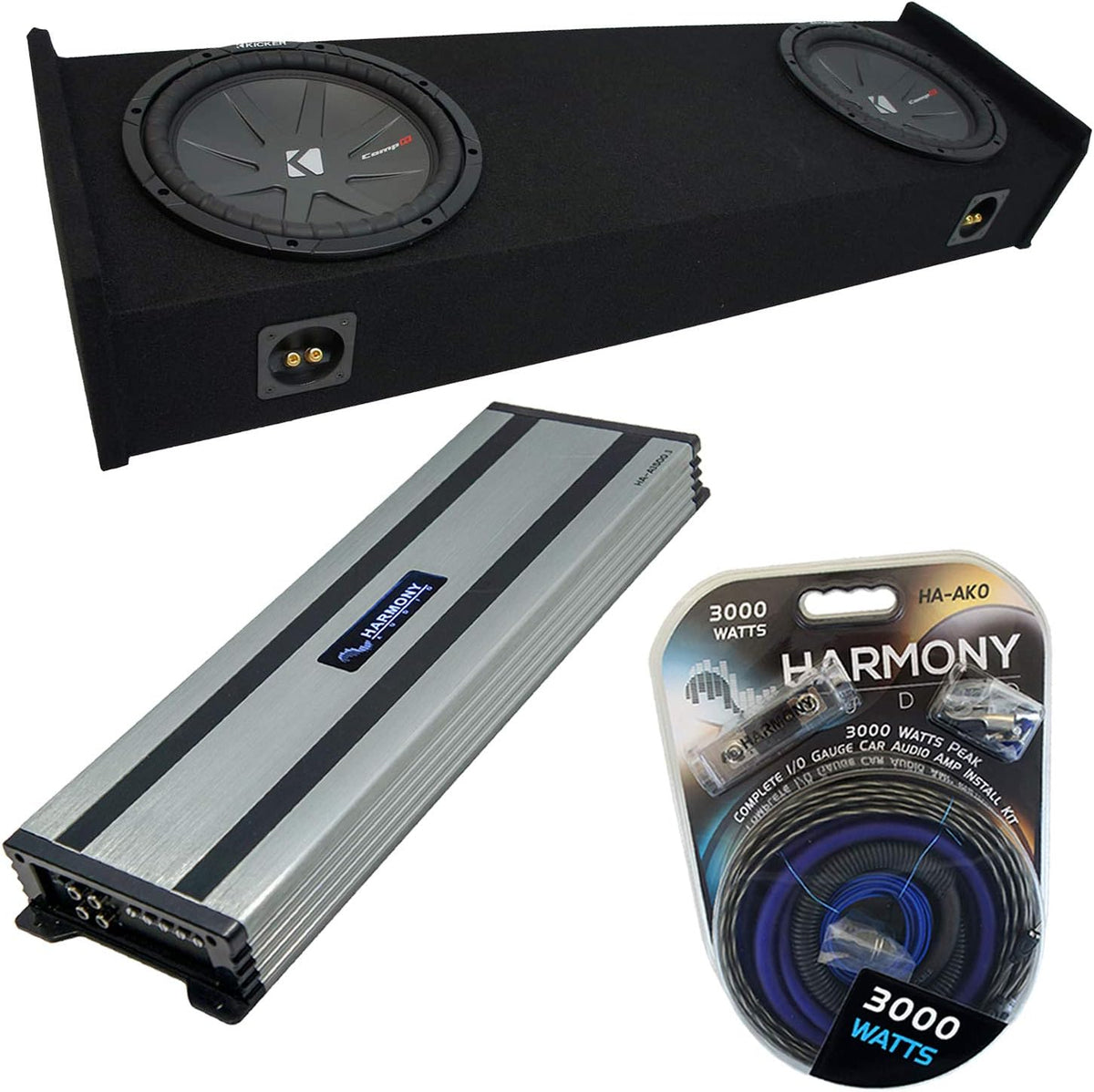 10 Custom Sub Box Enclosure with Amplifier R9656
