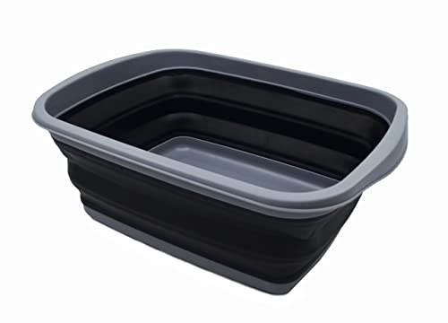 10L Collapsible Plastic Dish Tub S2419