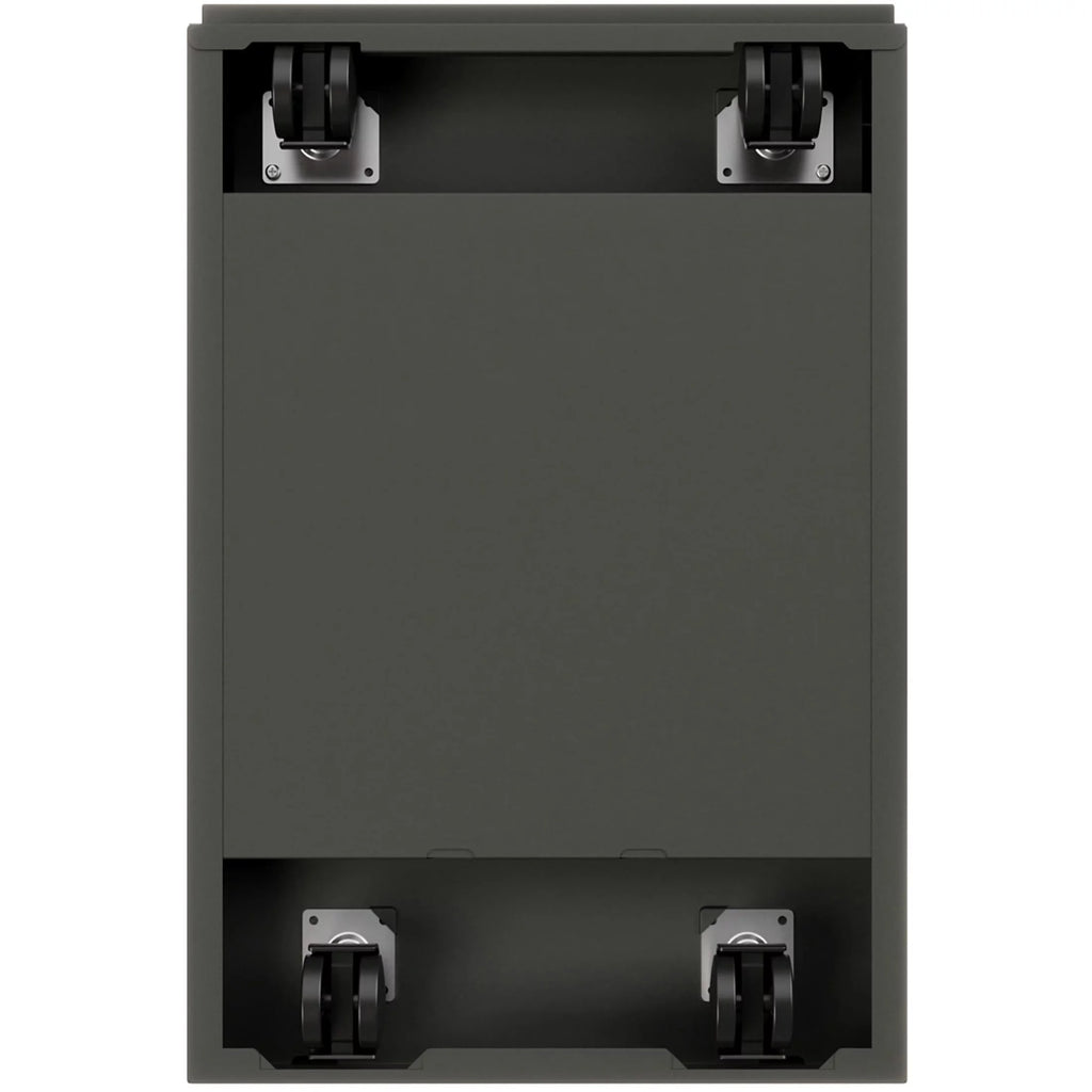 Charcoal 2-Drawer Mobile Pedestal File Cabinet S620