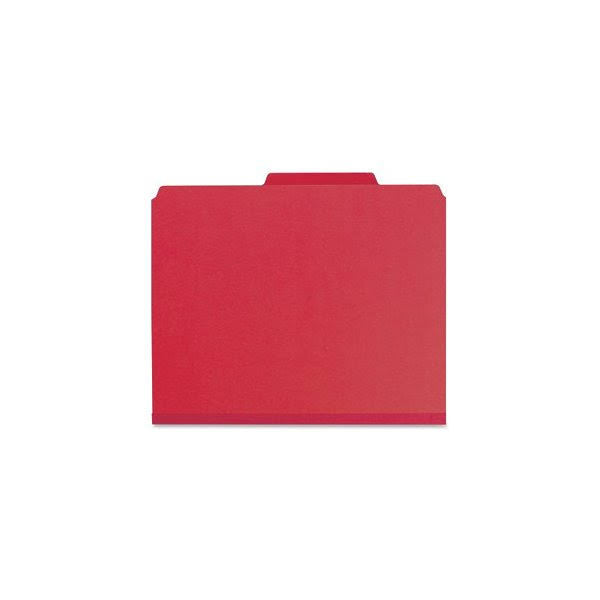 Bright Red 2x22 Expansion Classification File Folder B496