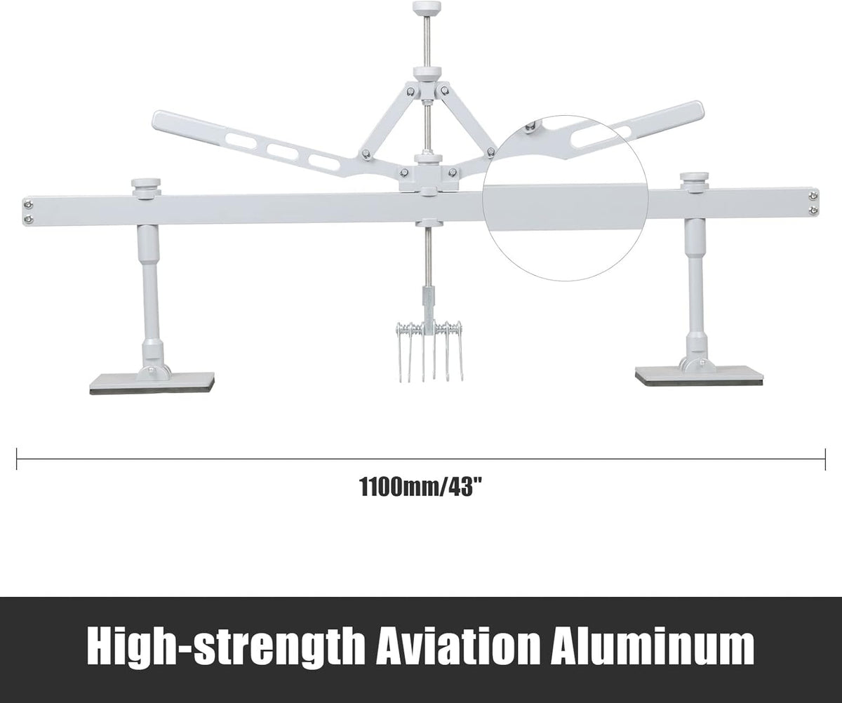 1100mm/43inch Dent Pull Level Bar Kit with 6-Claw Hook Z15301