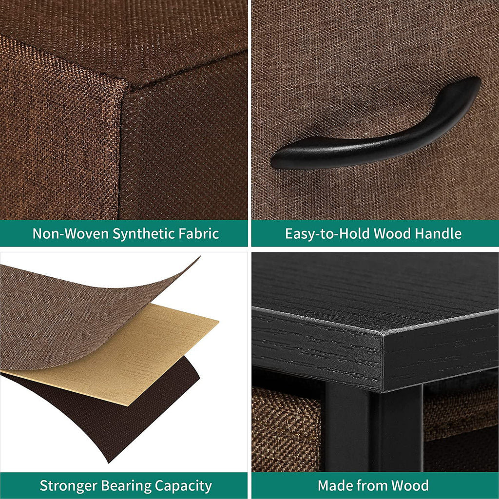 8 Drawer Fabric Dresser A83317