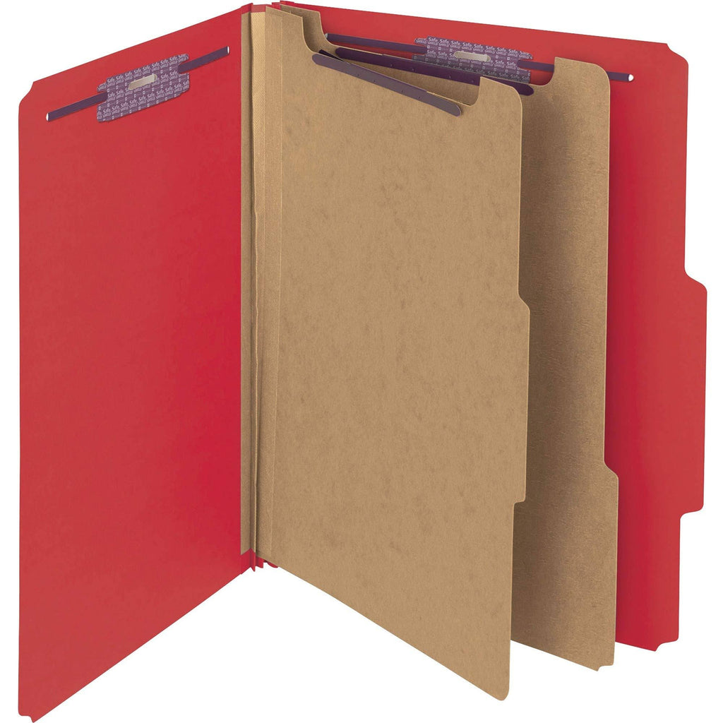 Bright Red 2x22 Expansion Classification File Folder B496