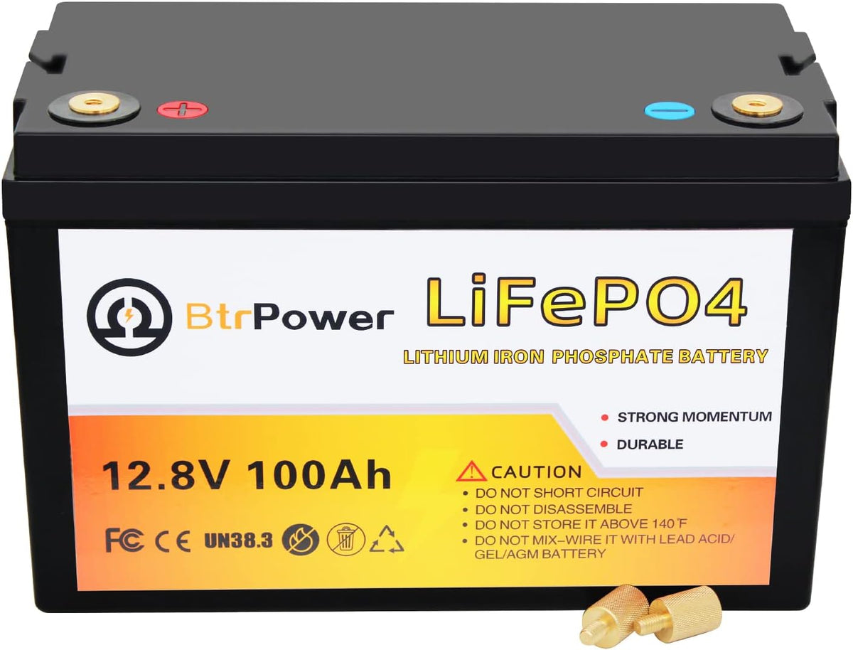 12V 200Ah LiFePO4 Deep Cycle Lithium Battery P921807