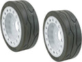 (2 Pack) Scissor Lift Tires 12 x 4, Non-Marking Wheel Assembly Y291