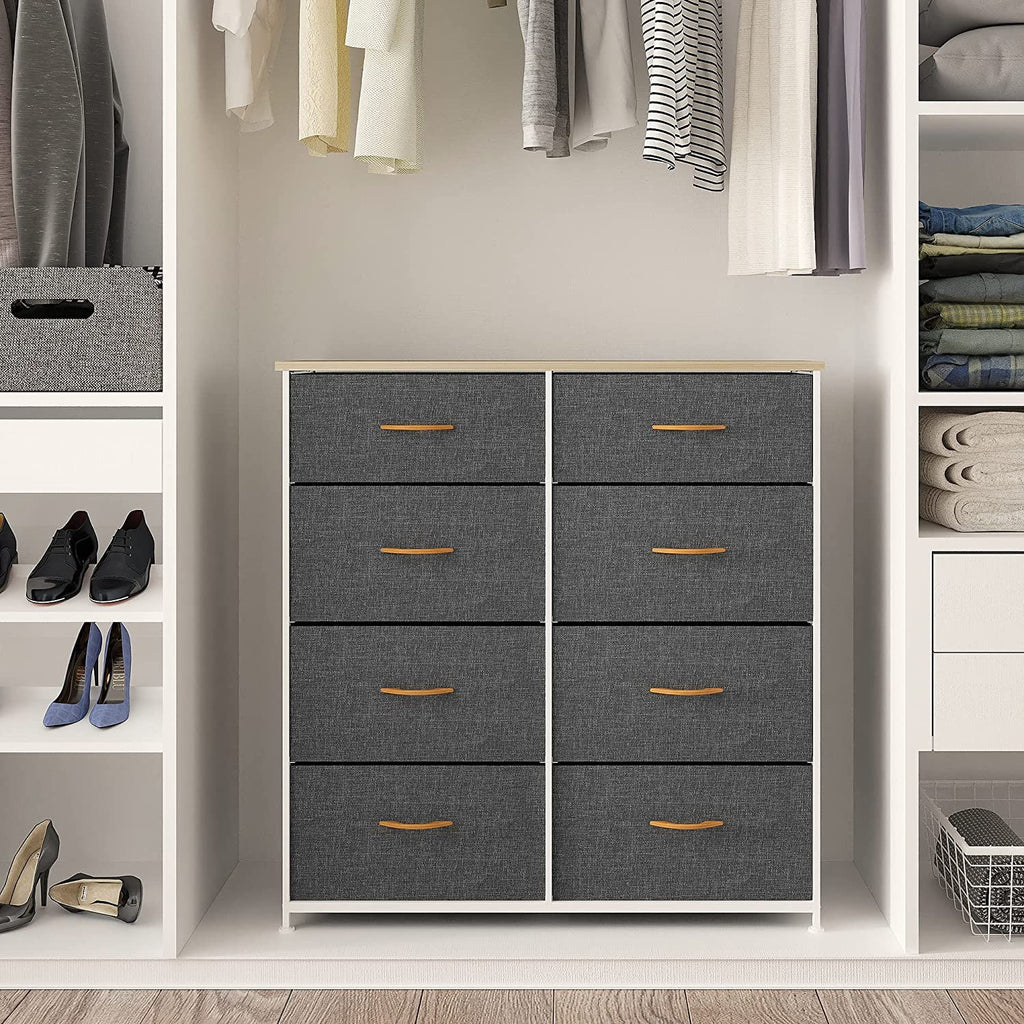 8 Drawer Fabric Dresser A83317