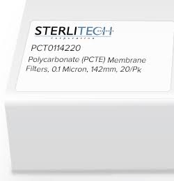 0.10um Polycarbonate Membrane Filters 142mm, 20/pk J107