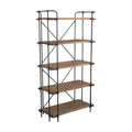 Antique Iron and Wood Bookcase K70191