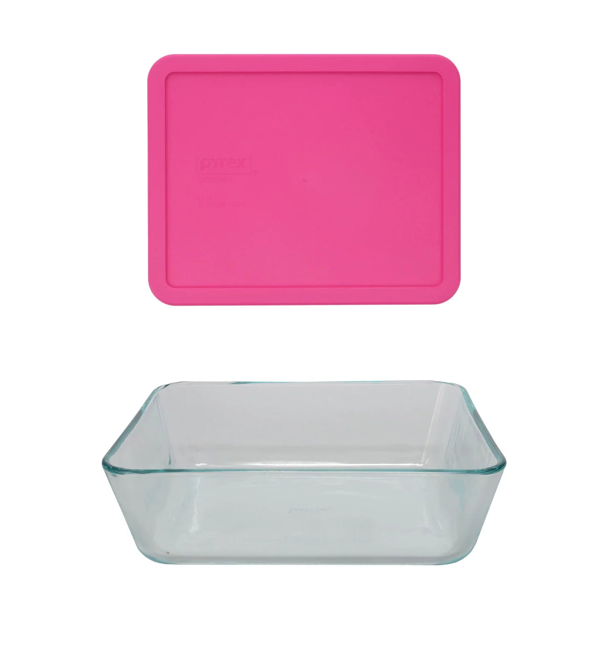 11-Cup Rectangle Glass Food Storage Dish with Lid U95674