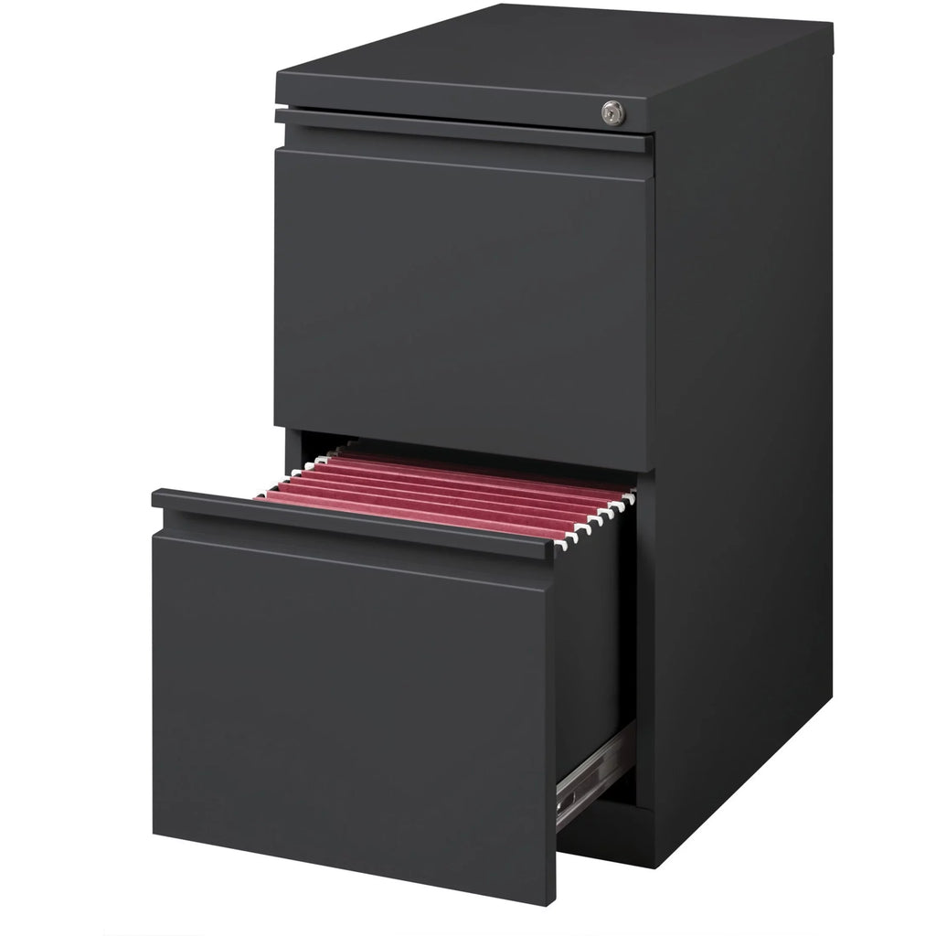 Charcoal 2-Drawer Mobile Pedestal File Cabinet S620