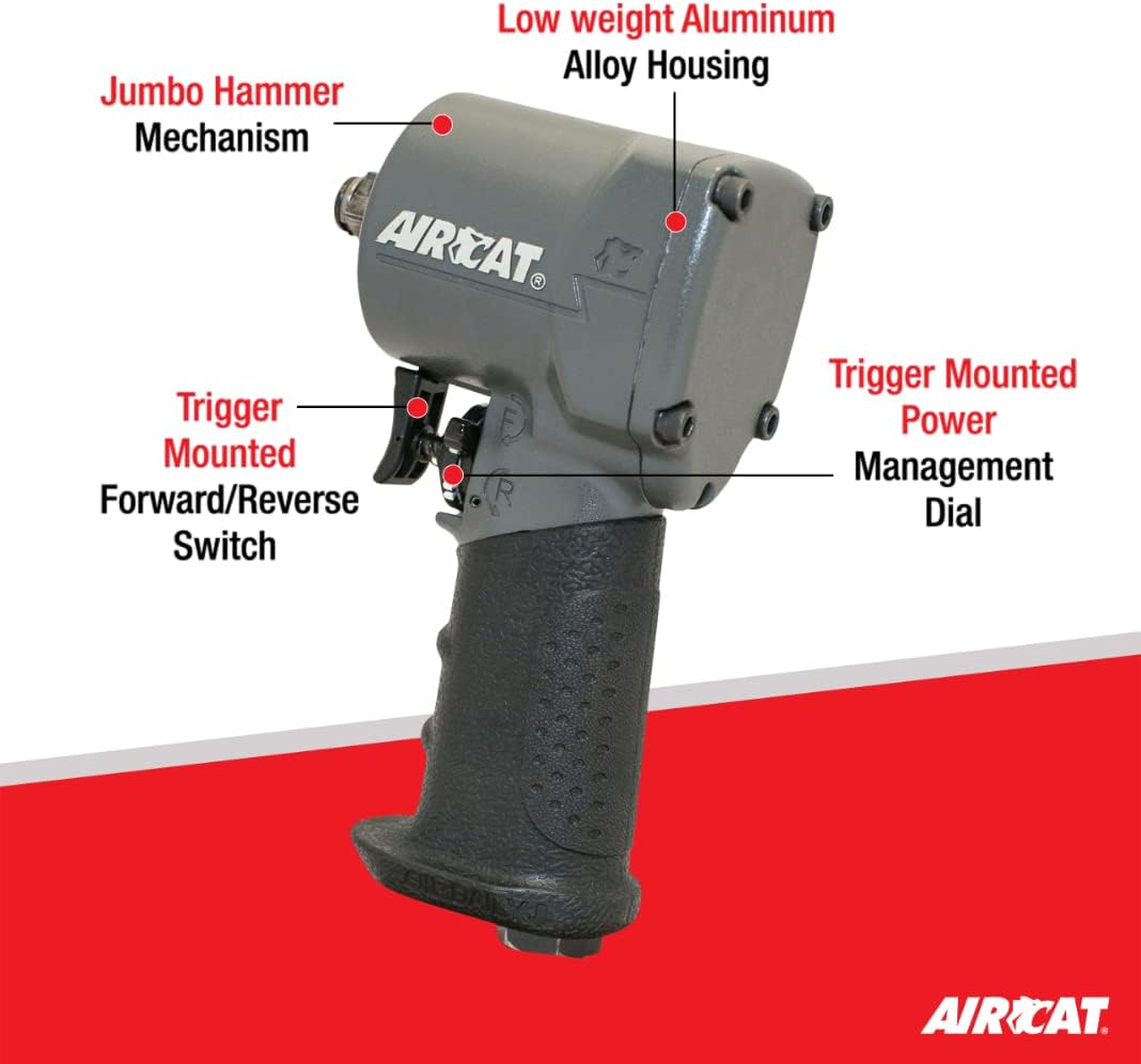 3/8-Inch Stubby Impact Wrench H485740