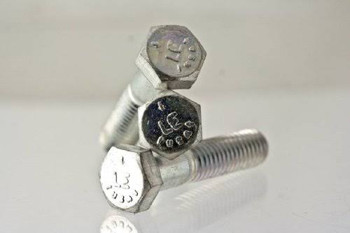 1/2-20 x 2 1/4 Grade 5 Hex Cap Screw Zinc Plated C95001