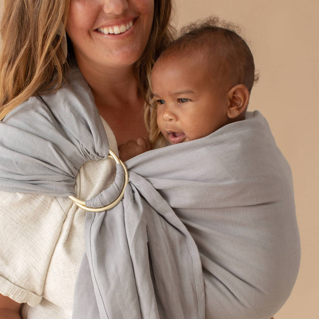 Owl/Gold Ring Sling Baby Carrier W512229