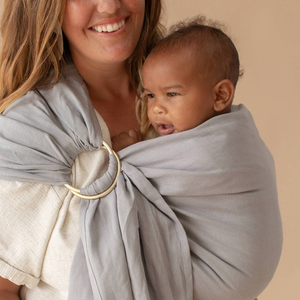 Owl/Gold Ring Sling Baby Carrier W512229