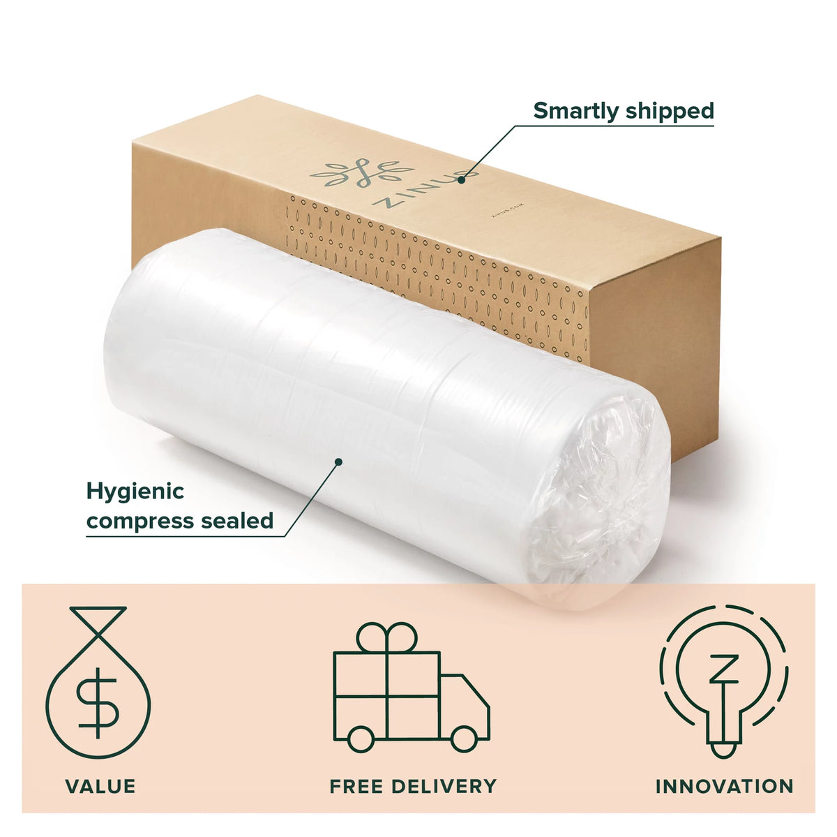 10 Green Tea Memory Foam Mattress L715850