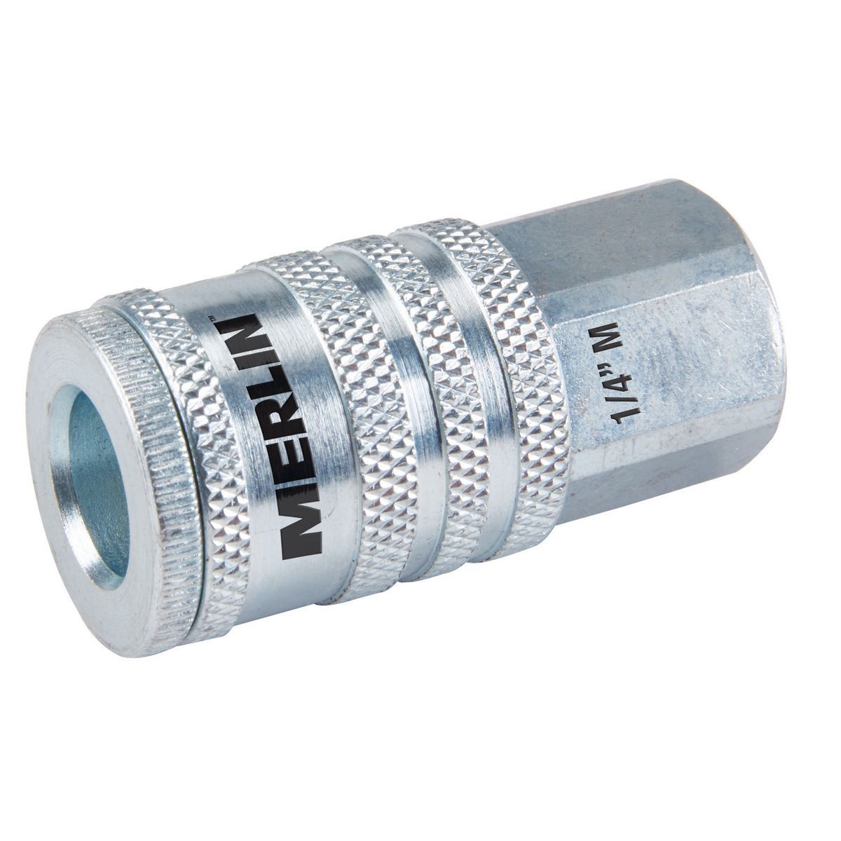 1/4 in. Female Steel Industrial Coupler U117879