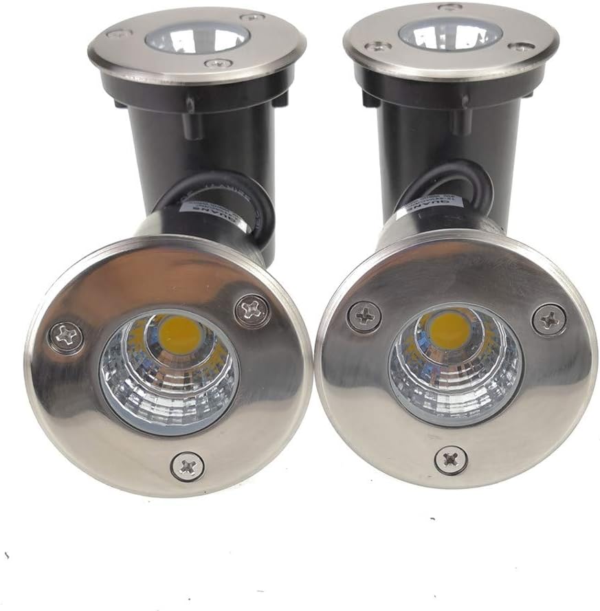 12V 24V Low Voltage in Ground LED Landscape Light 4 Pack C1588