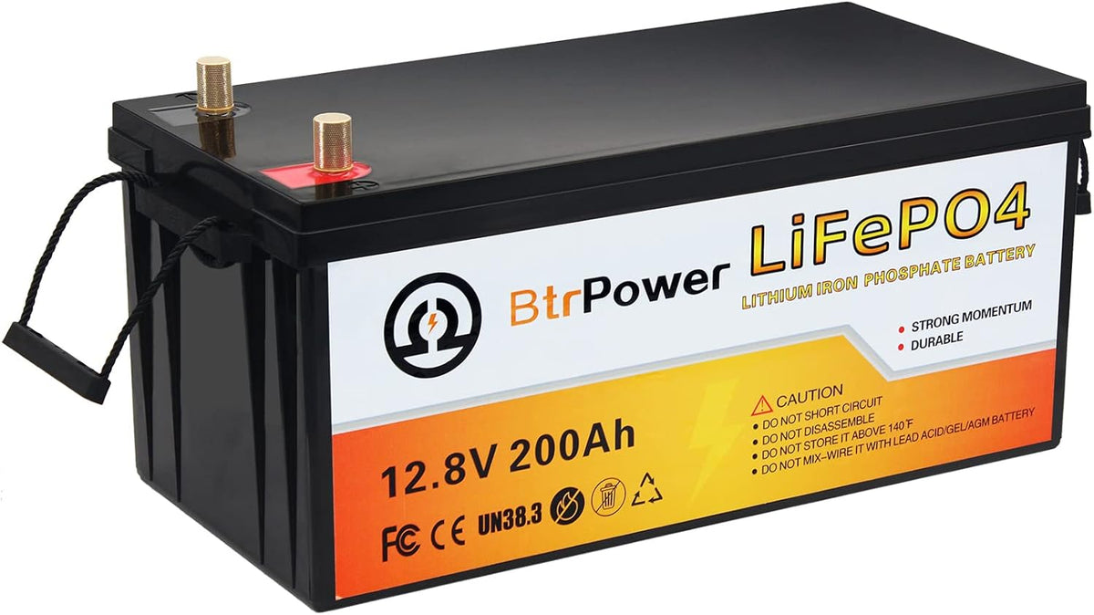12V 200Ah LiFePO4 Deep Cycle Lithium Battery P921807