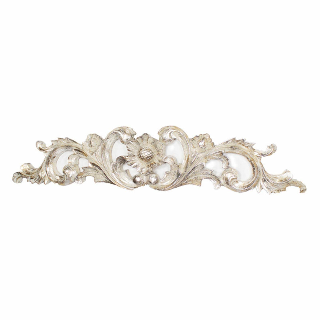 Silver Leaf Wall Plaque T4056