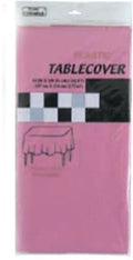 Pink Rectangular Table Cover H161714