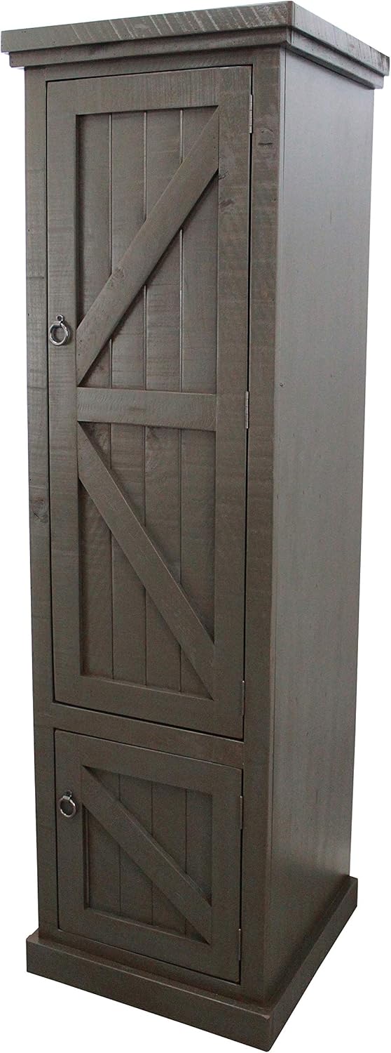 Rustic Single Door Armoire R37959