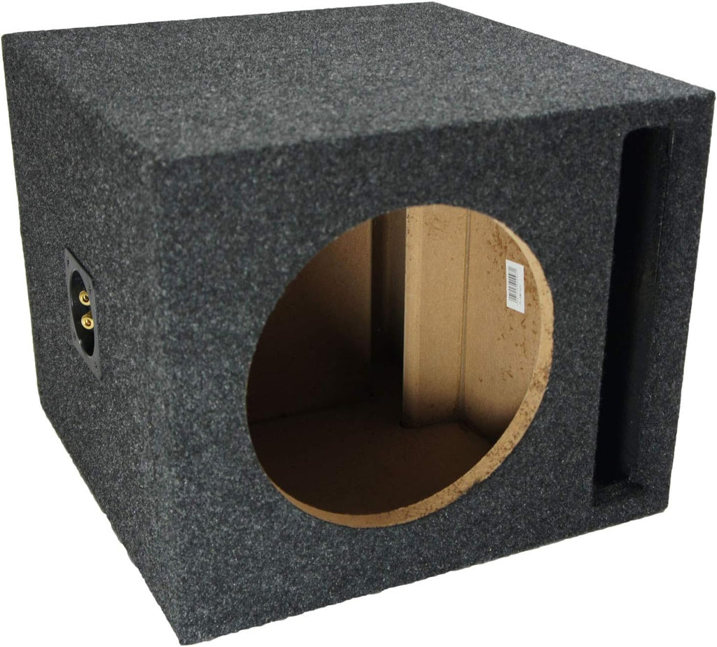 Single 10 Car Stereo Sub Box Enclosure and Amp E281
