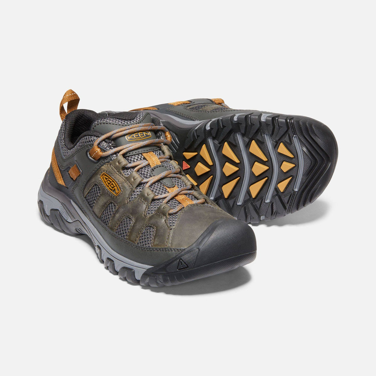 Keen Targhee Vent 8.5 Raven/Bronze Brown Hiking Shoes P399