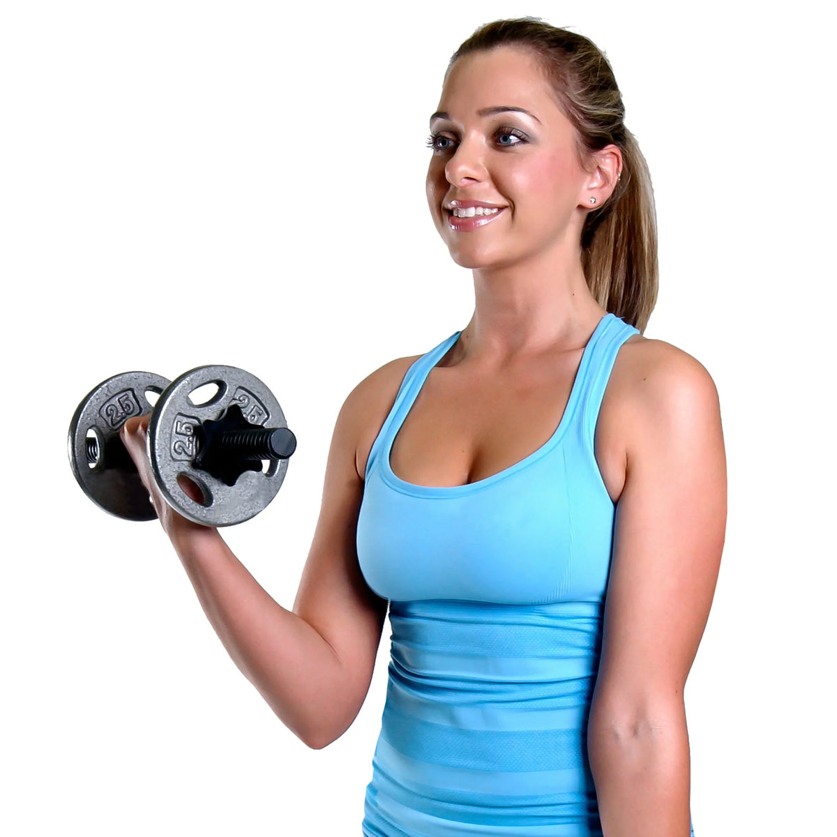 10 lb Standard 1 Weight Plate Set (2.5 lb x 4) T1173