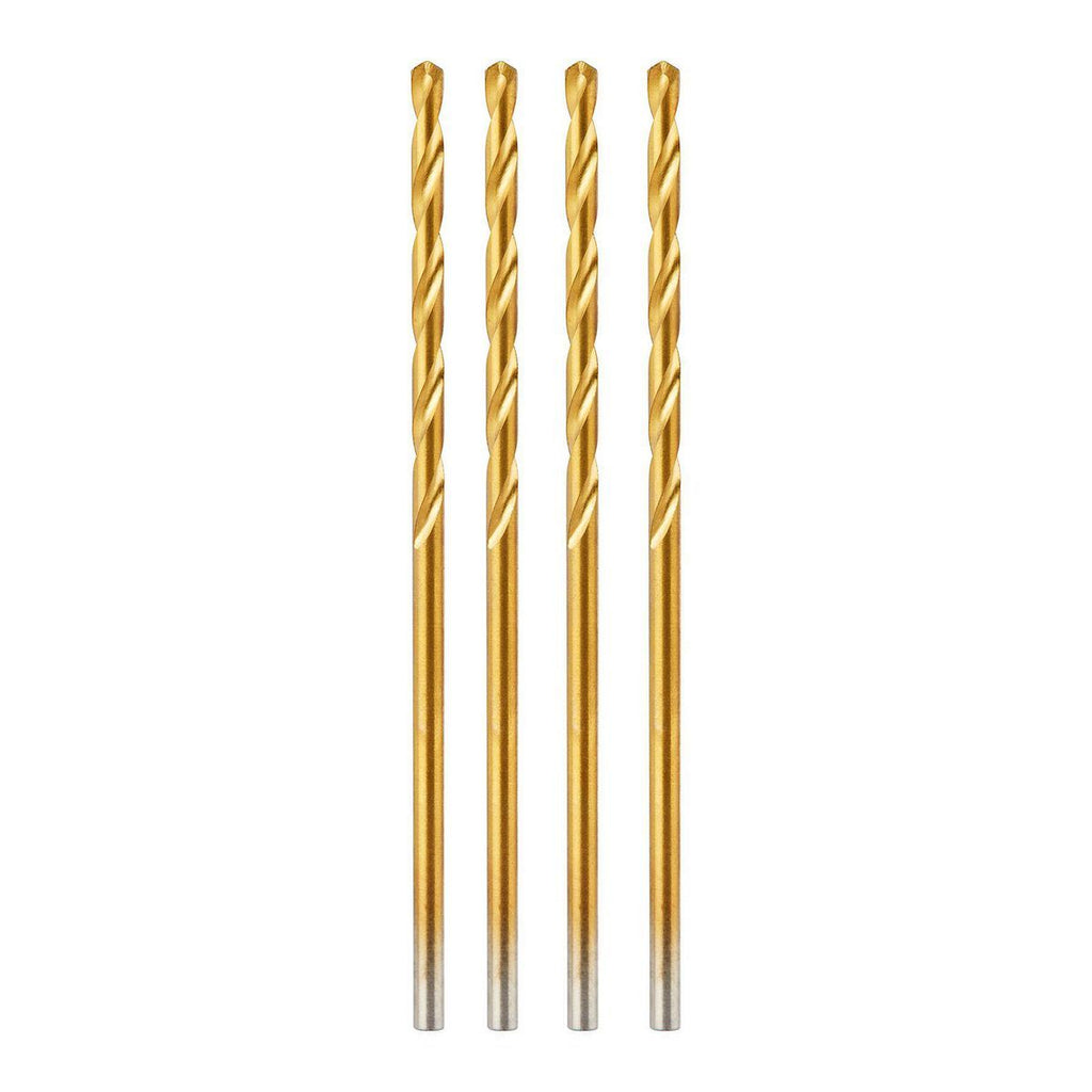1/16 in. Titanium Drill Bit Set, 4 Piece W36603