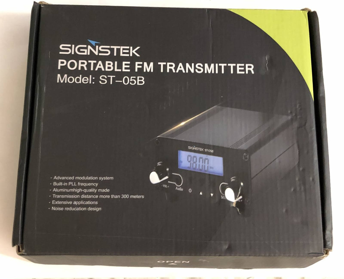 Dual Mode Long Range FM Transmitter with Antenna A430