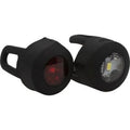 Silicone LED Bicycle Light Set Black C757850