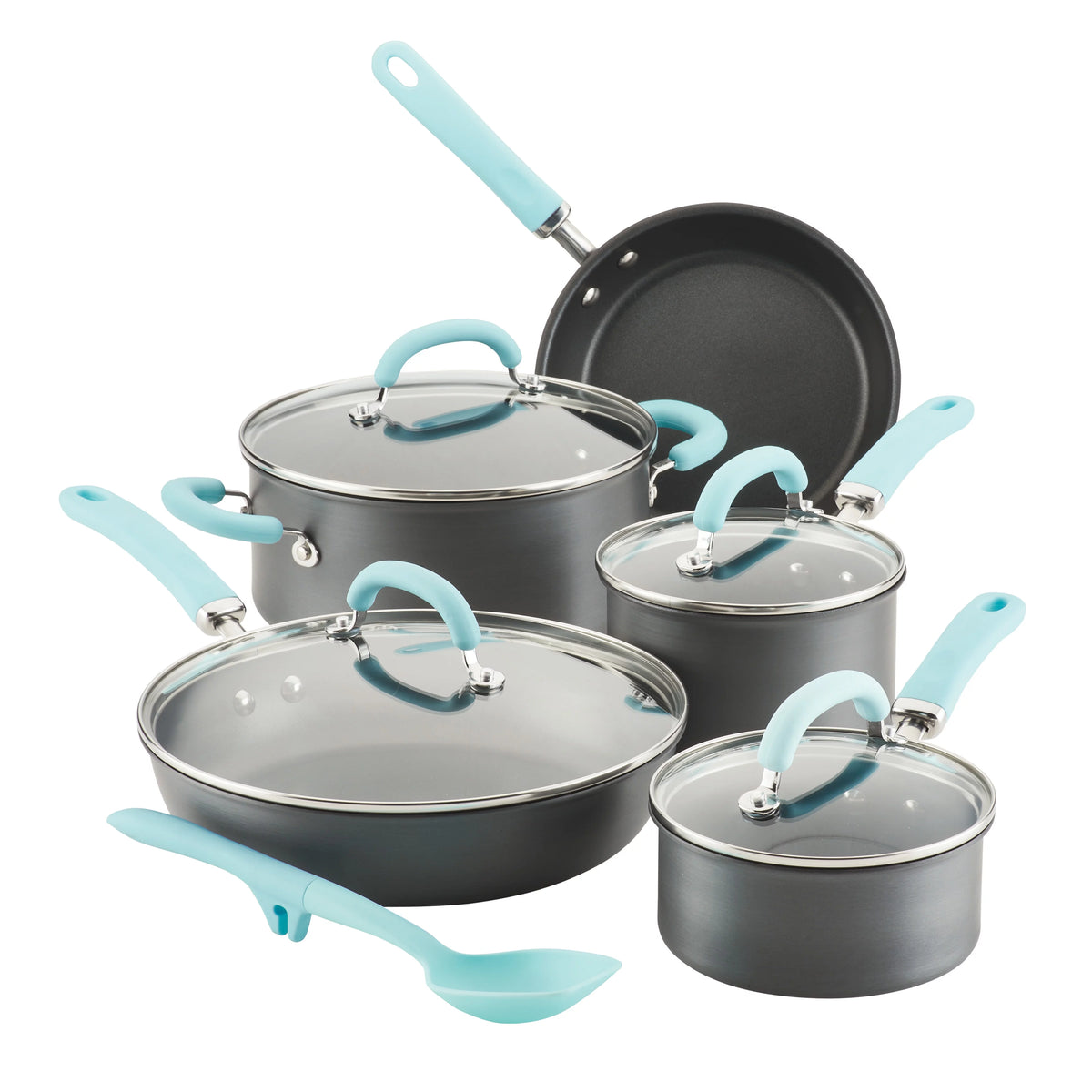 10 Pc Nonstick Induction Cookware Set G5354