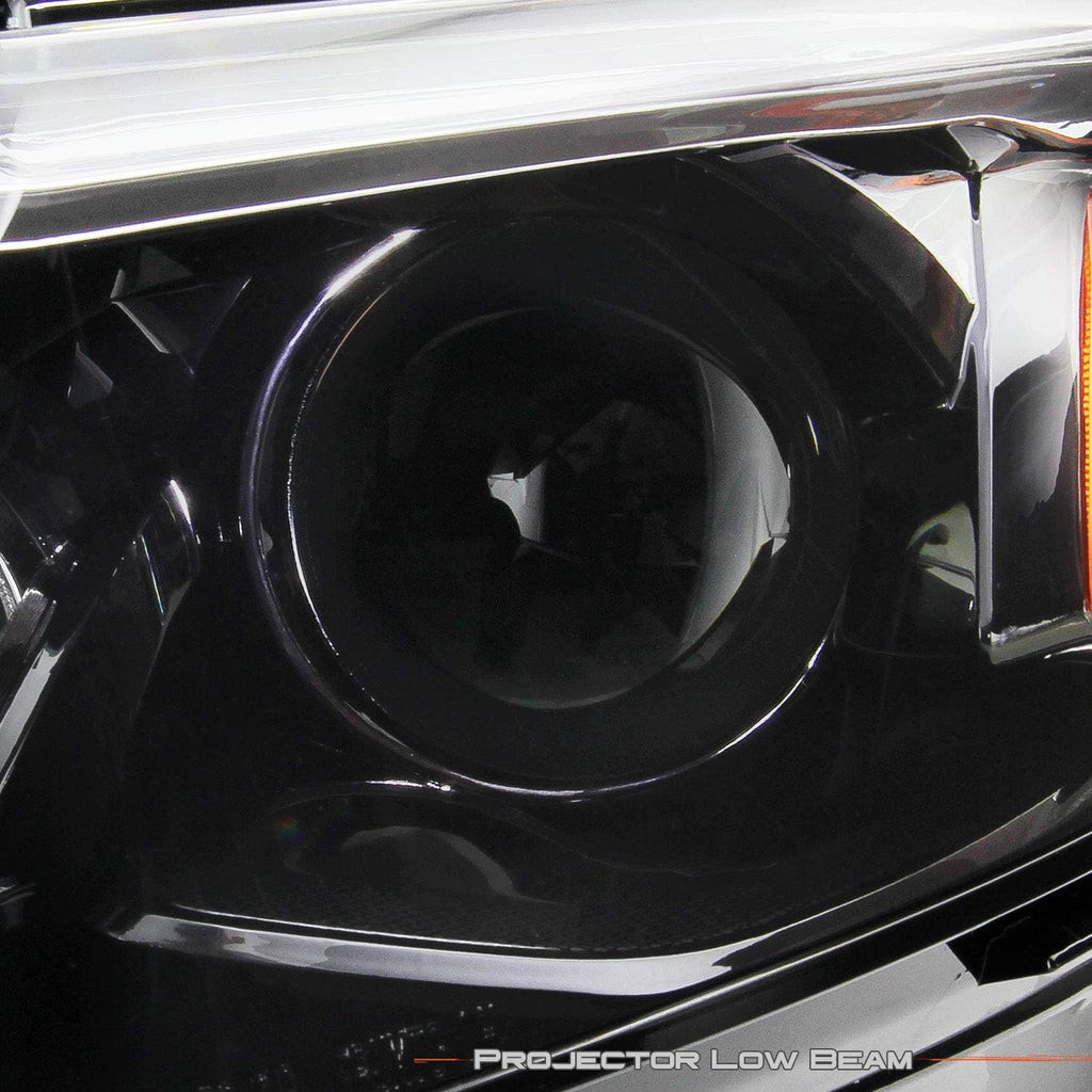 Chrome Projector Headlights Driver Left Side Replacement Z84455