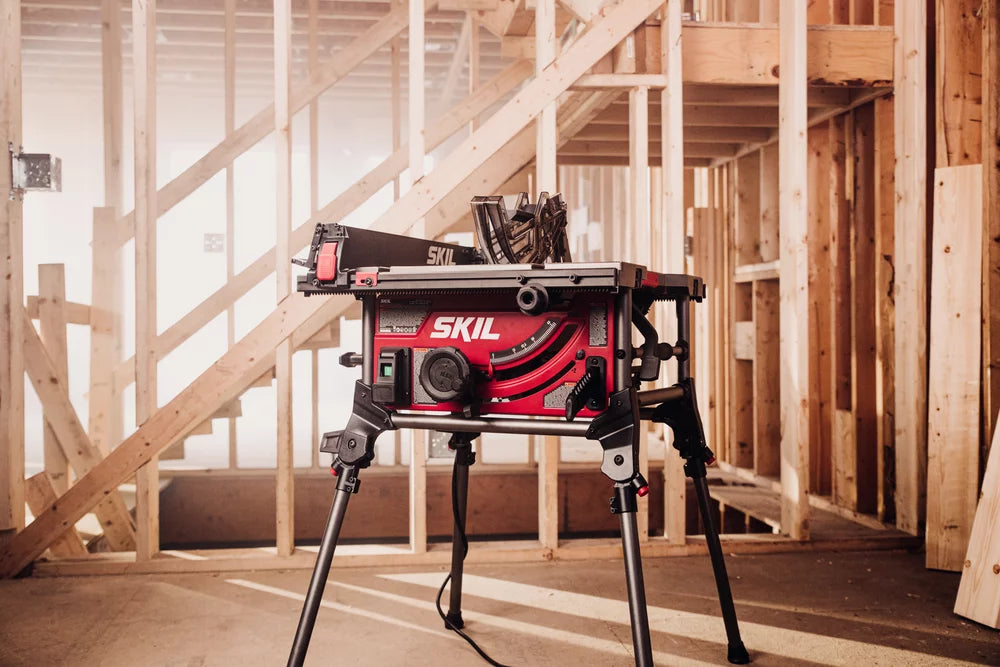 10'' Corded Electric Table Saw with Folding Stand L4737