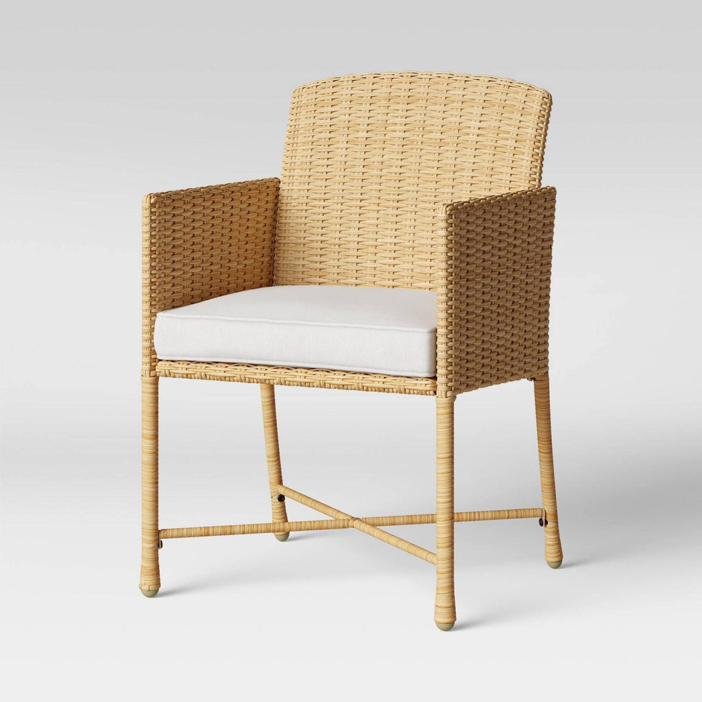 2pk Closed Weave Patio Dining Chair T334756