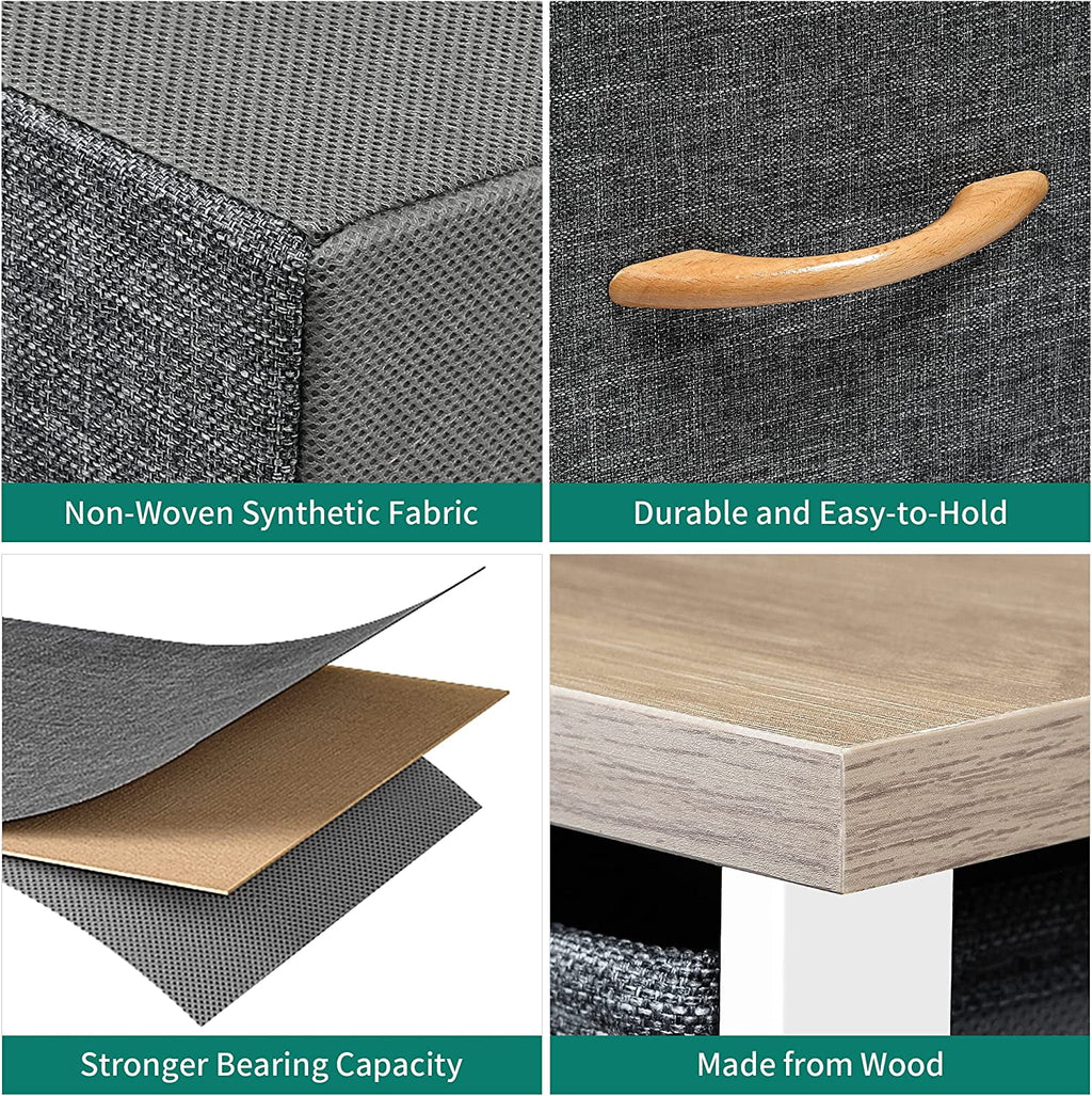 8 Drawer Fabric Dresser A83317