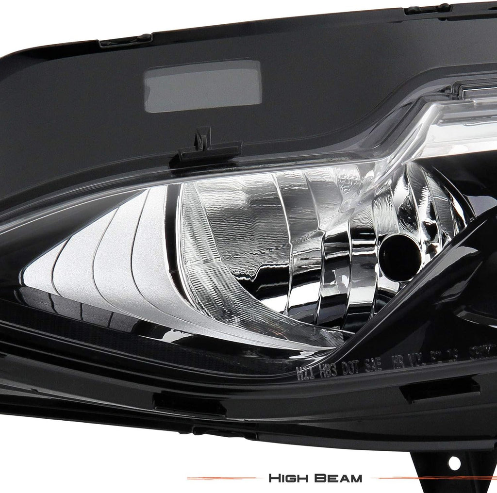 Chrome Projector Headlights Driver Left Side Replacement Z84455