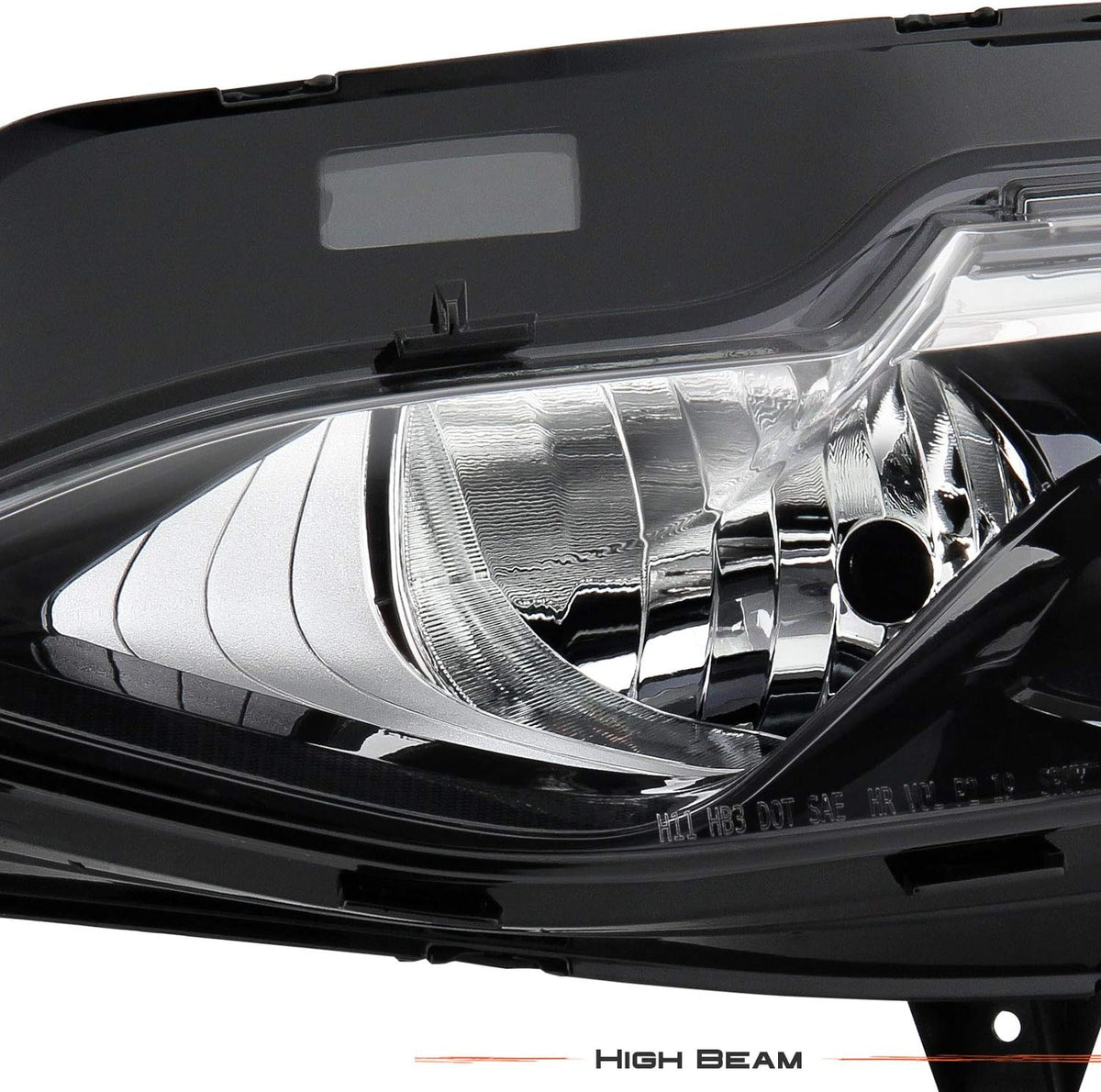 Chrome Projector Headlights Driver Left Side Replacement Z84455