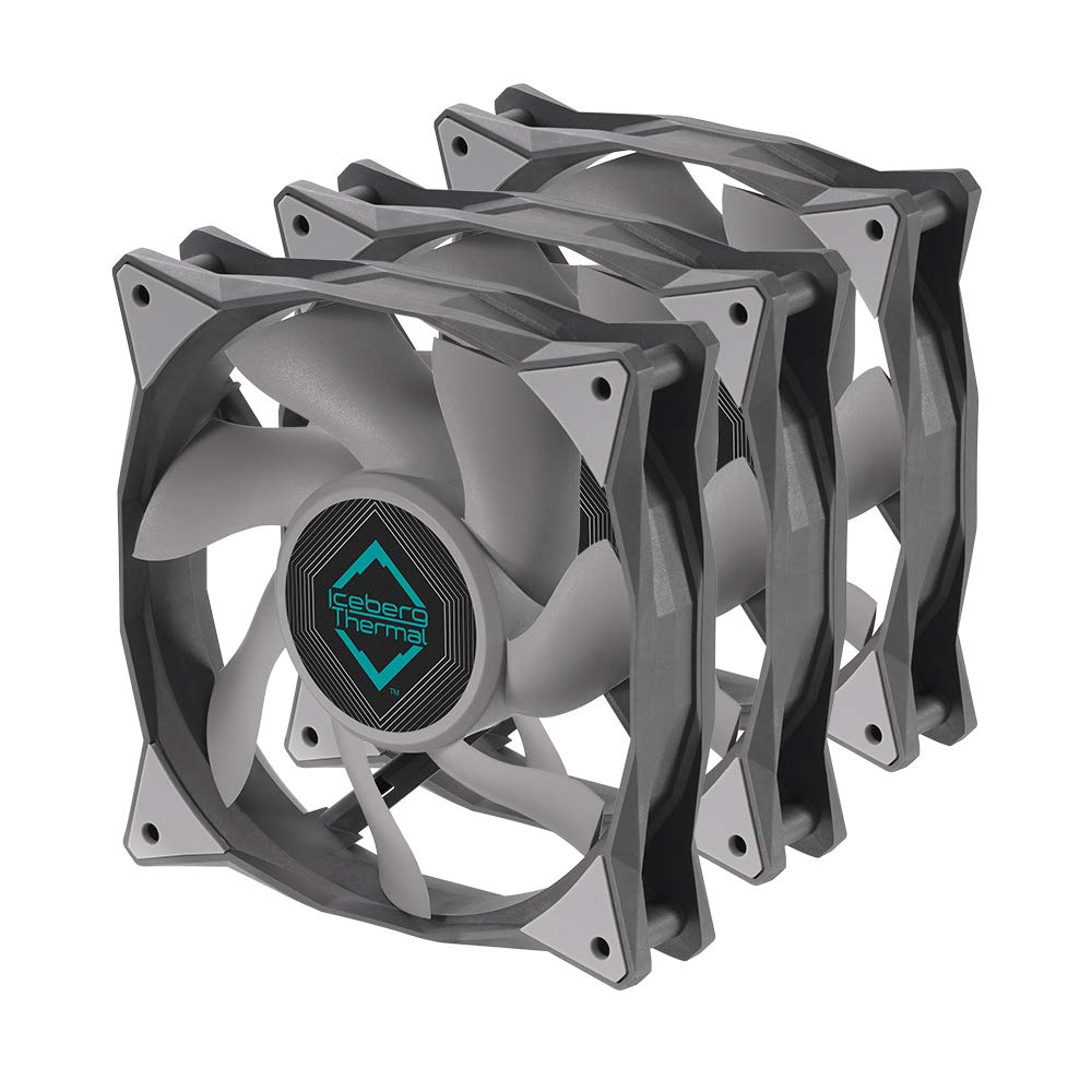 120mm PWM Gray Case Fan 3-Pack B28441
